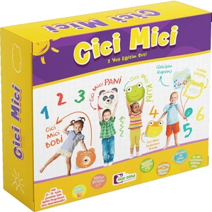 Mor Elma Yayıncılık Cici Mici 2-3 Yaş Okul Öncesi Eğitim Seti