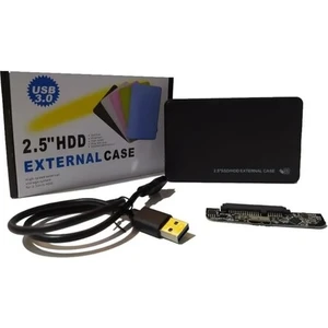 2,5'' USB 3.0 Harici Harddisk Kutusu Siyah