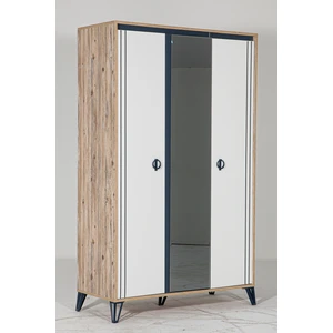 Rüya Atlantik Çam Gardırop - 3 Kapaklı Gardırop