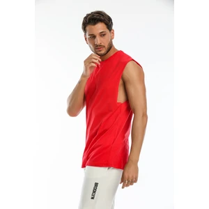 Bisiklet Yaka Kolsuz T-Shirt