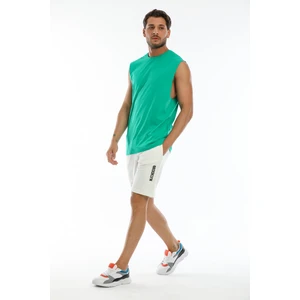 Bisiklet Yaka Kolsuz T-Shirt