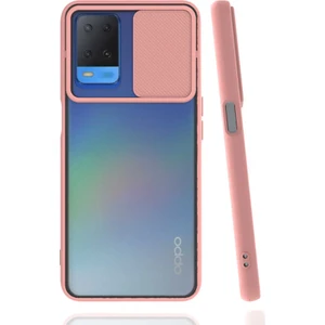 Mobaxaksesuar Oppo A54 4g Kılıf Kamera Kapatmalı Lensi Case