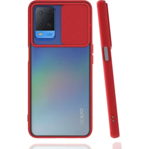 Mobaxaksesuar Oppo A54 4g Kılıf Kamera Kapatmalı Lensi Case