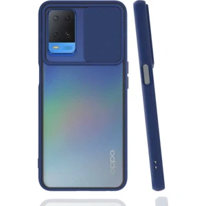 Mobaxaksesuar Oppo A54 4g Kılıf Kamera Kapatmalı Lensi Case