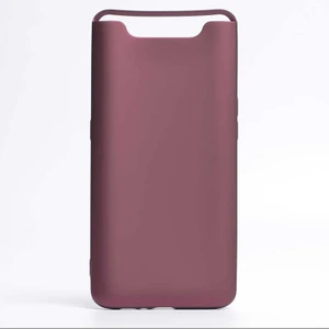 Mobaxaksesuar Samsung Galaxy A80 Kılıf Soft Mat Premier Case