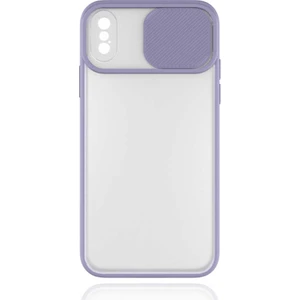 Mobaxaksesuar Apple iPhone Xs 5.8 Kılıf Kamera Kapatmalı Lensi Case