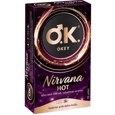 Okey Nirvana Hot Prezervatif 10