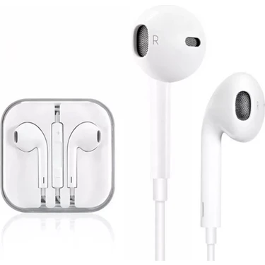 CepStok Apple ve Android Uyumlu 3.5mm Super Bass Mikrofonlu Kablolu Kulak Içi Stereo