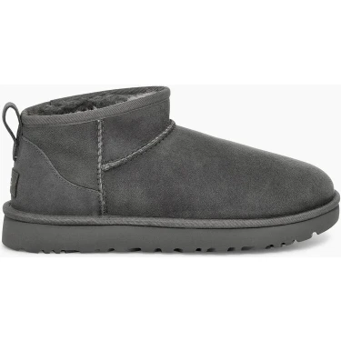 UGG Gri Kadın Bot 1116109 Ugg W Classic Ultra Mini Grey