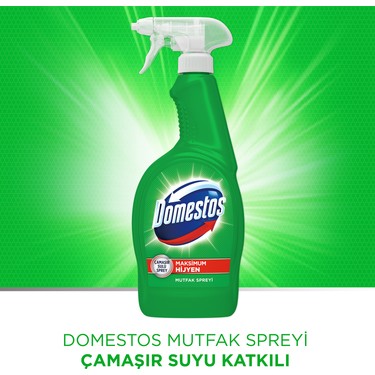 domestos hijyenik mutfak sprey maksimum hijyen 750 ml 1 adet fiyati