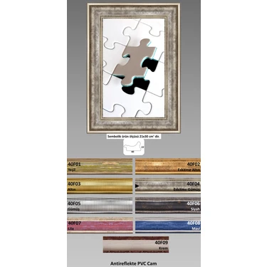 Resim Shop 48 x 33 cm - 260 Parça Puzzle Çerçevesi - 40F04 - Fiyatı