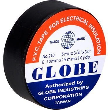 Globe 19MM Elektrik Pvc  Izole Bant Izolasyon Bandı,globe Bant Siyah,izole Bant Globe,elektrik