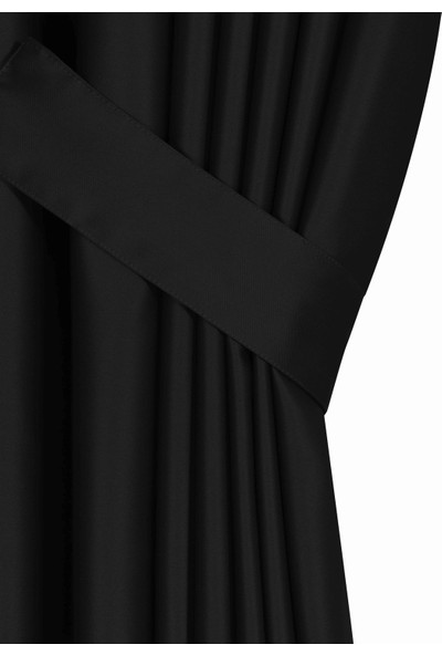 Perle Quartz Blackout Series Siyah Renk Karartma Güneşlik Perde