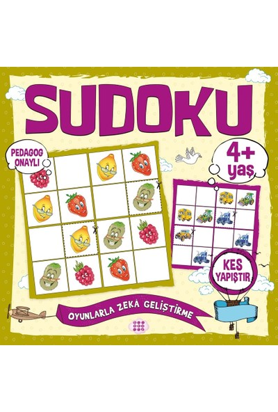 Çocuklar Için Sudoku-Kes Yapıştır (4+ Yaş)