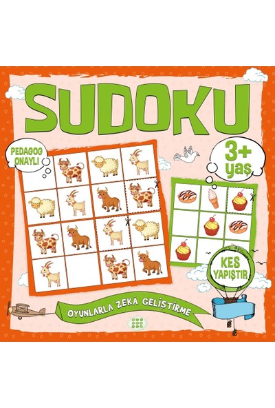 Çocuklar Için Sudoku-Kes Yapıştır (3+ Yaş)