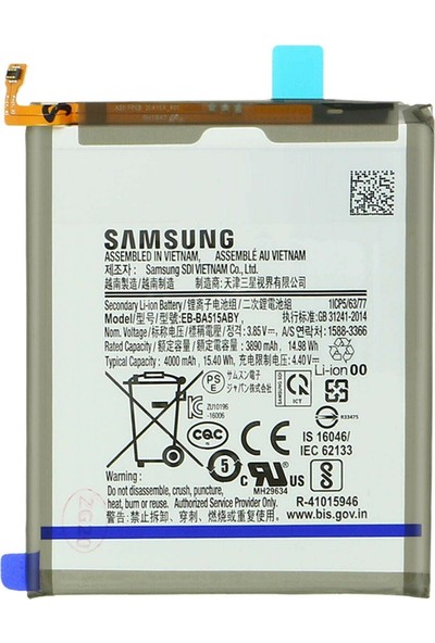 Sotitech Samsung Galaxy A51 A515 Batarya Pil