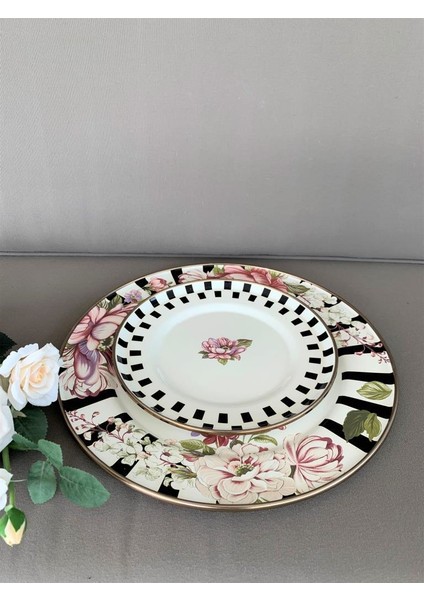 8236 Dama 20 cm Emaye Pasta Tabağı fırsatları