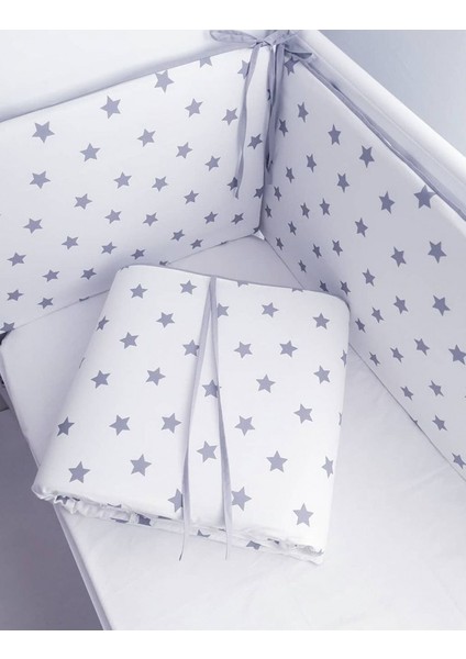 Gri Tasarım Özel Ölçü Beşik Kenar Koruma ( 4 Kenar )