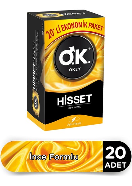 Prezervatif Hisset 20 Li X 3 Adet (60 Lı) fiyatları