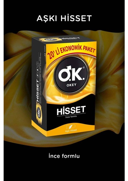 Prezervatif Hisset 20 Li X 3 Adet (60 Lı) fırsatları