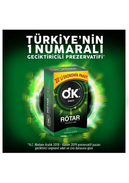 Prezervatif Rötar 20 Li X 3 Adet (60 Lı)