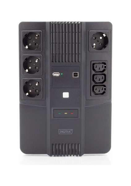 Dıgıtus 800VA/480W LED All-In-One Ups