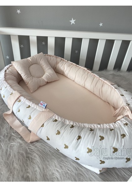 Gold Tasarım Somon Lüx Tasarım Babynest fiyatları