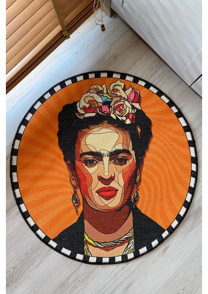 Mira 853 Frida Kahlo Baskılı Halı