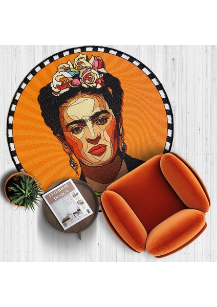 Mira 853 Frida Kahlo Baskılı Halı