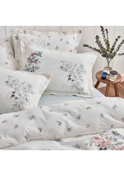 Bedding Belisima Ranforce Nevresim Takımı - Mavi Çift Kişilik