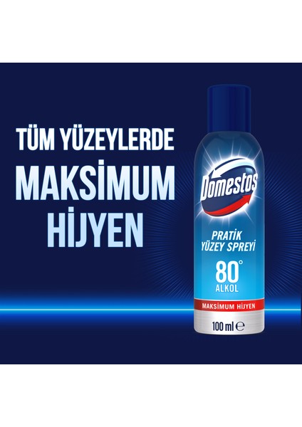 Pratik Yüzey Spreyi Maksimum Hijyen Alkol Bazlı 100 ML