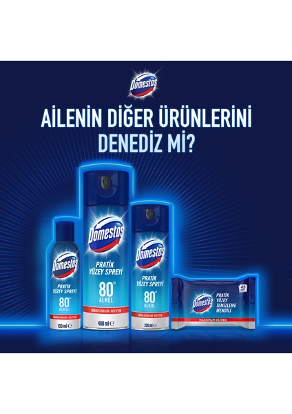 Pratik Yüzey Spreyi Maksimum Hijyen Alkol Bazlı 100 ML