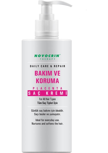 Placenta Yoğun Bakım ve Koruma Saç Kremi 300 ml