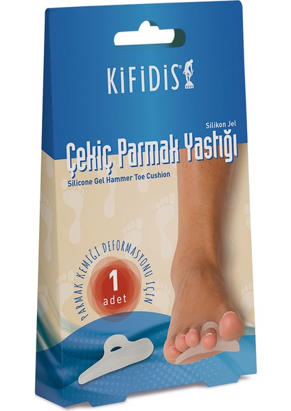 Kifidis 230 Silikon Jel Çekiç Parmak Yastığı