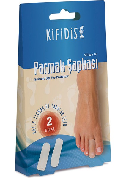 Kifidis 270 Silikon Jel Parmak Şapkası