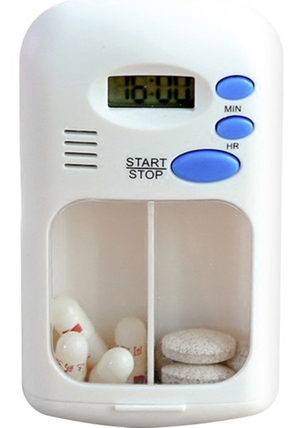 LCD Dijital Elektrikli Alarm ile Taşınabilir Mini Hap (Yurt Dışından)