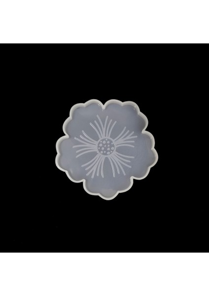 Epoksi ve Beton Silikon Kalıp - Desenli Küçük Çiçek -Kod:281