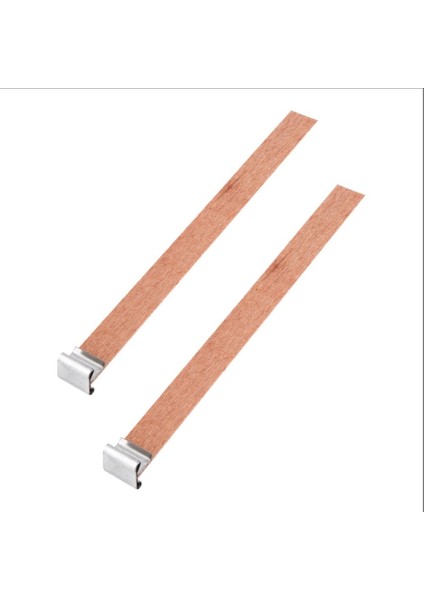 Ahşap Fitil -Ahşap Mum Fitili 25 Adet