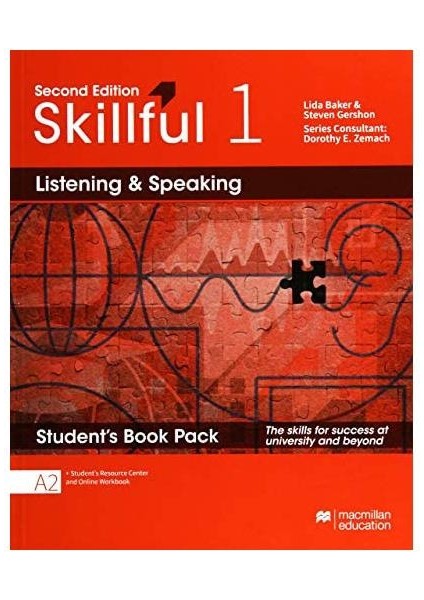 Skillful 1 Listening & Speaking A2 Second Edt. Student's Book Pack And Online Workbook - Lida Baker