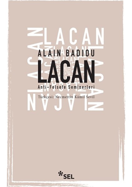 Lacan - Anti - Felsefe Seminerleri, 1994-1995