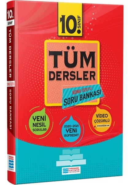 10. Sınıf Tüm Dersler Konu Özetli Çözümlü Soru Bankası