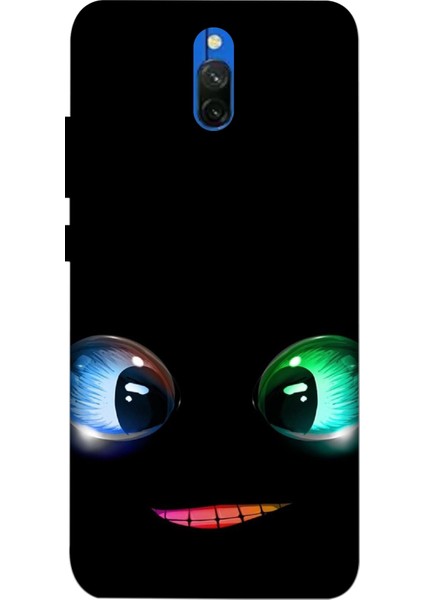 Xiaomi Redmi 8A Kılıf Baskılı Desenli Silikon Kılıf -7068