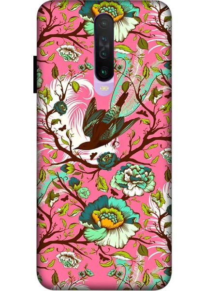 Xiaomi Poco X2 Kılıf Baskılı Desenli Silikon Kılıf -7055