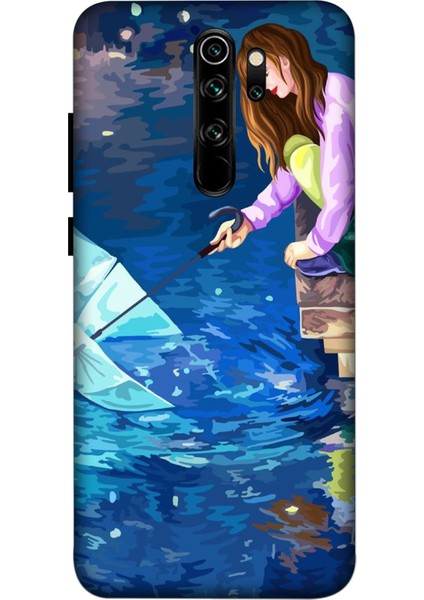Xiaomi Redmi Note 8 Pro Kılıf Baskılı Desenli Silikon Kılıf -7018