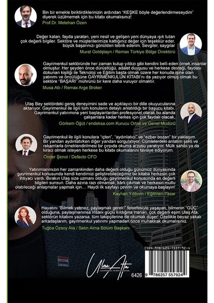 Herkes Için Gayrimenkulün Kitabı - Ulaş Ata fiyatları