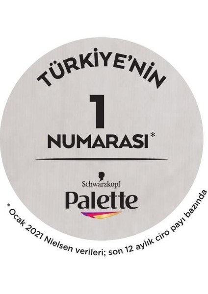 Schwarzkopf  Palette Saç Boyası & Kalıcı Doğal Renkler Colors 4/60 Altın Kahve