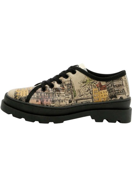 Kadın Vegan Deri Bej Sneakers - Take a Walk Tasarım modelleri