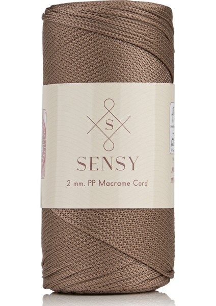 Premium Polyester Makrome İpi 2 mm 200 gr
