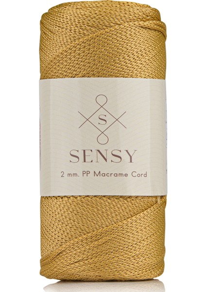 Premium Polyester Makrome İpi 2 mm 200 gr