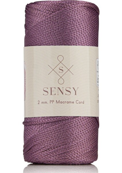 Premium Polyester Makrome İpi 2 mm 200 gr